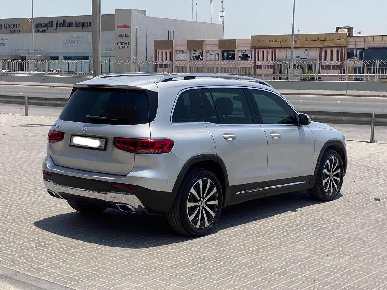Manama, Vehicles, Cars & Trucks , BHD 12950,  Mercedes Benz GLB-200,  2021,  Automatic,  140100 KM,   /  (Silver)