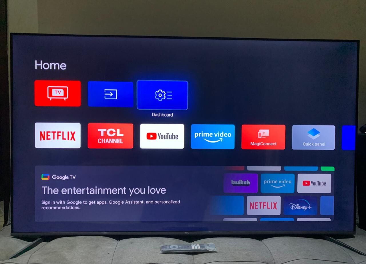 Khobar, Appliances, SAR 2000,  TCL Led 75-inch Smart 4k Google Tv