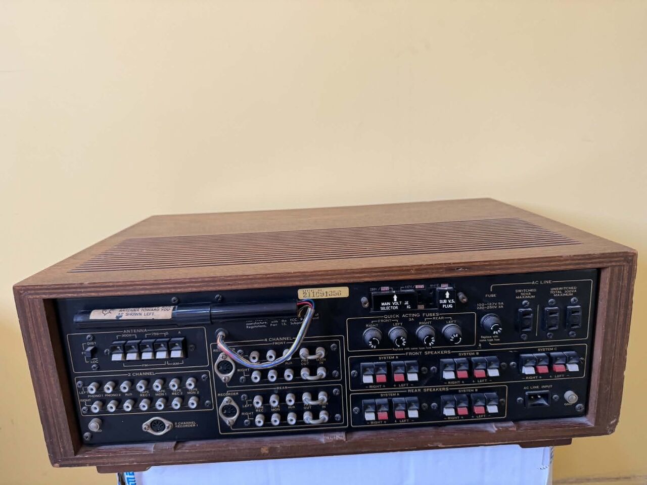 Dammam, Home Audio, SAR 3000,  Sansui QR-6500 Quadraphonic Vintage Receiver