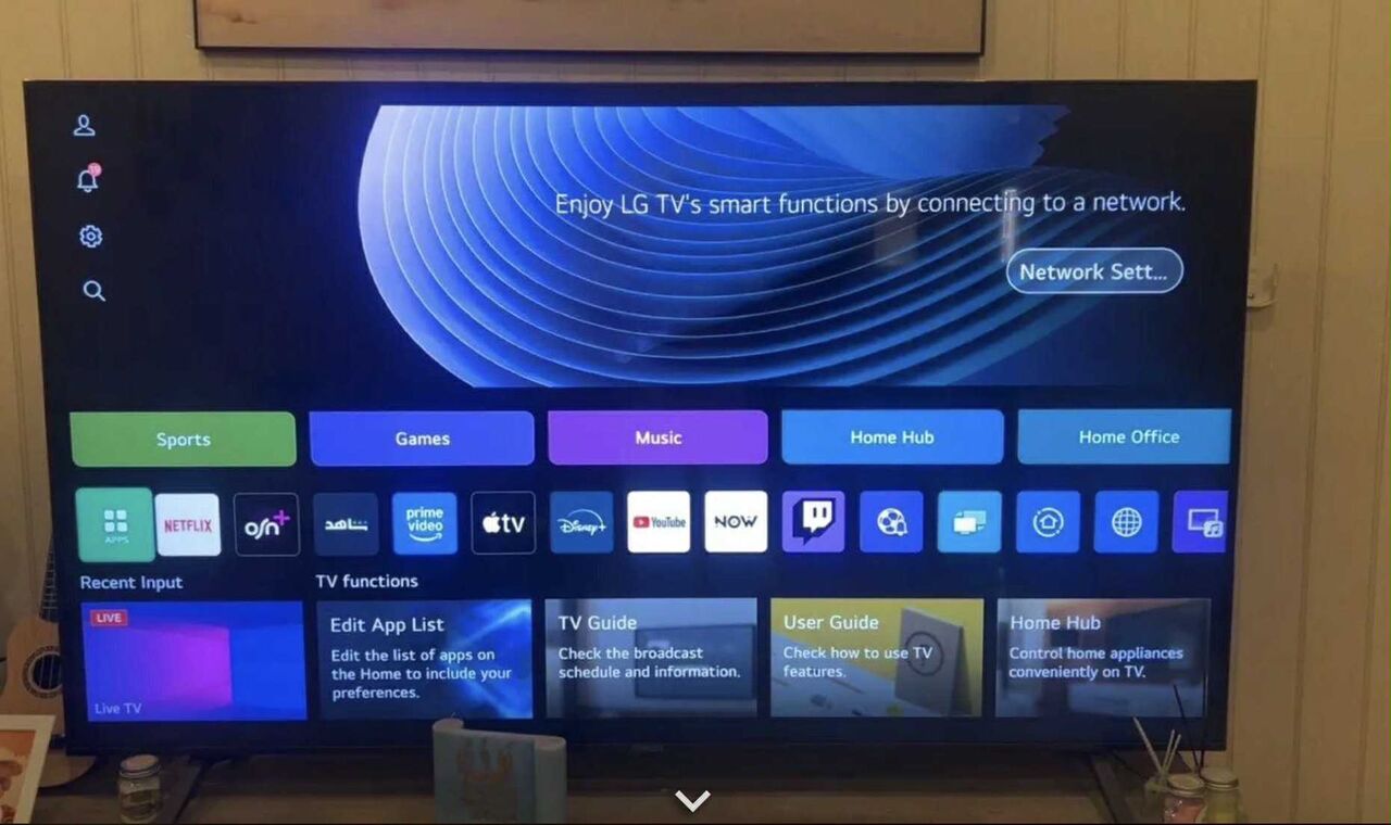 Dammam, Appliances, SAR 3200,  LG 55 Inch 4K OLED WebOS 24 OLED55B46LA