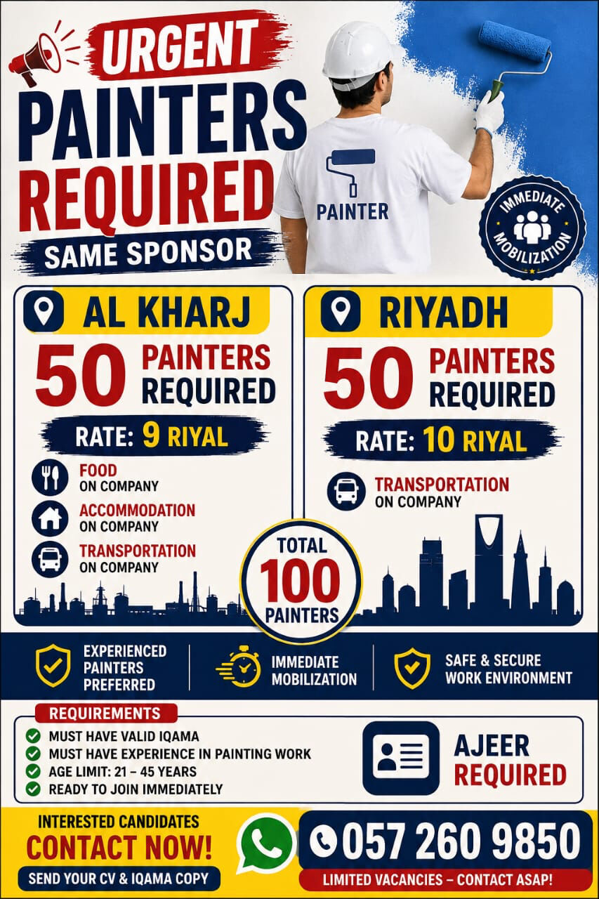 Riyadh, Manpower, Spray Painter