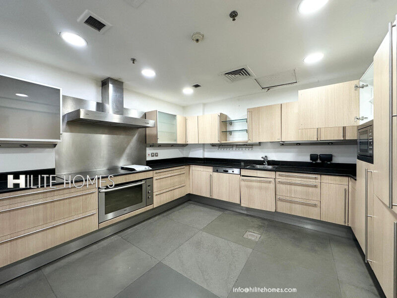 Salmiya, Apartments, Flats, Houses & Villas, KWD 2200/month,  3 BR,  Luxury Coastal Duplex For Rent In Salmiya