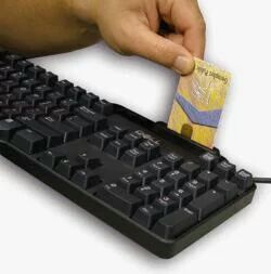 Muharraq, Electronics, BHD 6,  Special Offer Branded DELL & HP CPR Card Reader Keyboard (Plug & Play) Price 6/-BD Only