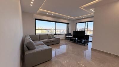 Abdoun, Apartments, Flats, Houses & Villas, JOD 25000/year,  Furnished,  3 BR,  Luxurious Rooftop For Rent In Abdoun