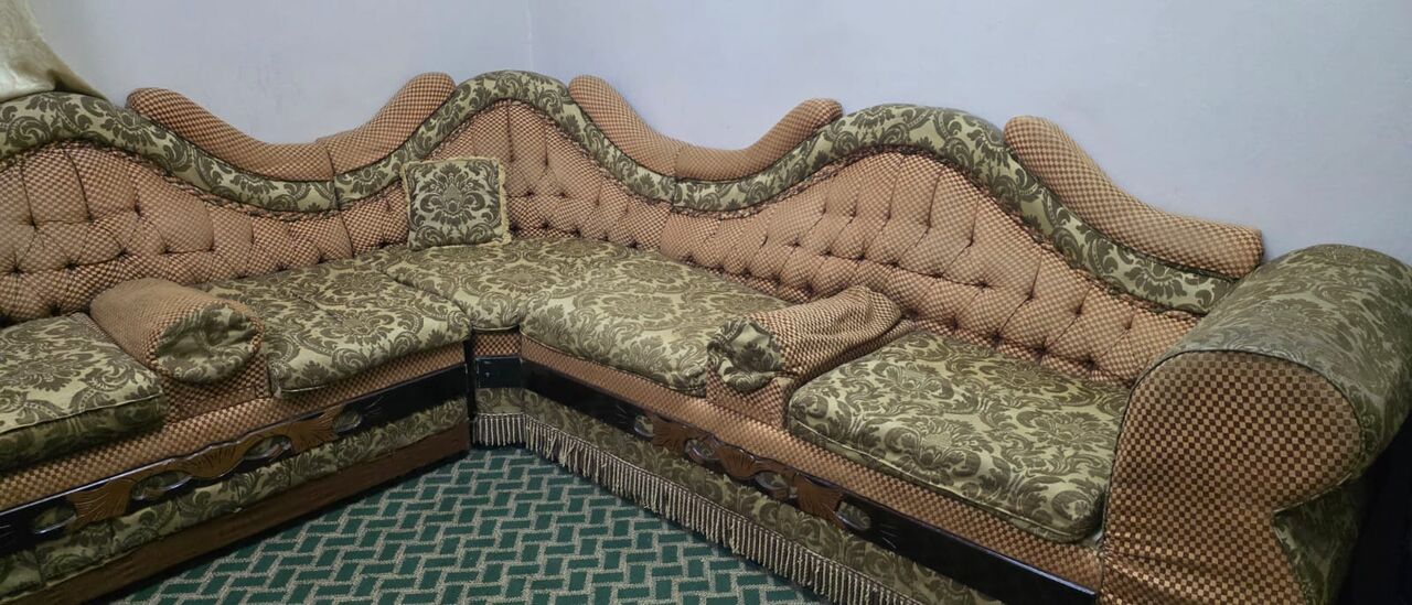 Al Rehab, Furniture, SAR 600,  Sofa And Dining Table Without Chairs