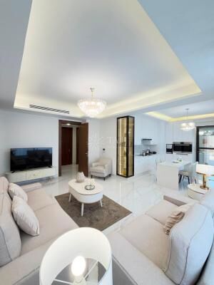Abdoun, Apartments, Flats, Houses & Villas, JOD 25000/year,  Furnished,  3 BR,  Luxury Furnished Apartment For Rent In Abdoun