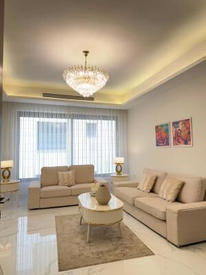 Abdoun, Apartments, Flats, Houses & Villas, JOD 25000/year,  Furnished,  3 BR,  Luxury Furnished Apartment For Rent In Abdoun