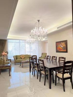 Abdoun, Apartments, Flats, Houses & Villas, JOD 25000/year,  Furnished,  3 BR,  Luxury Furnished Apartment For Rent In Abdoun