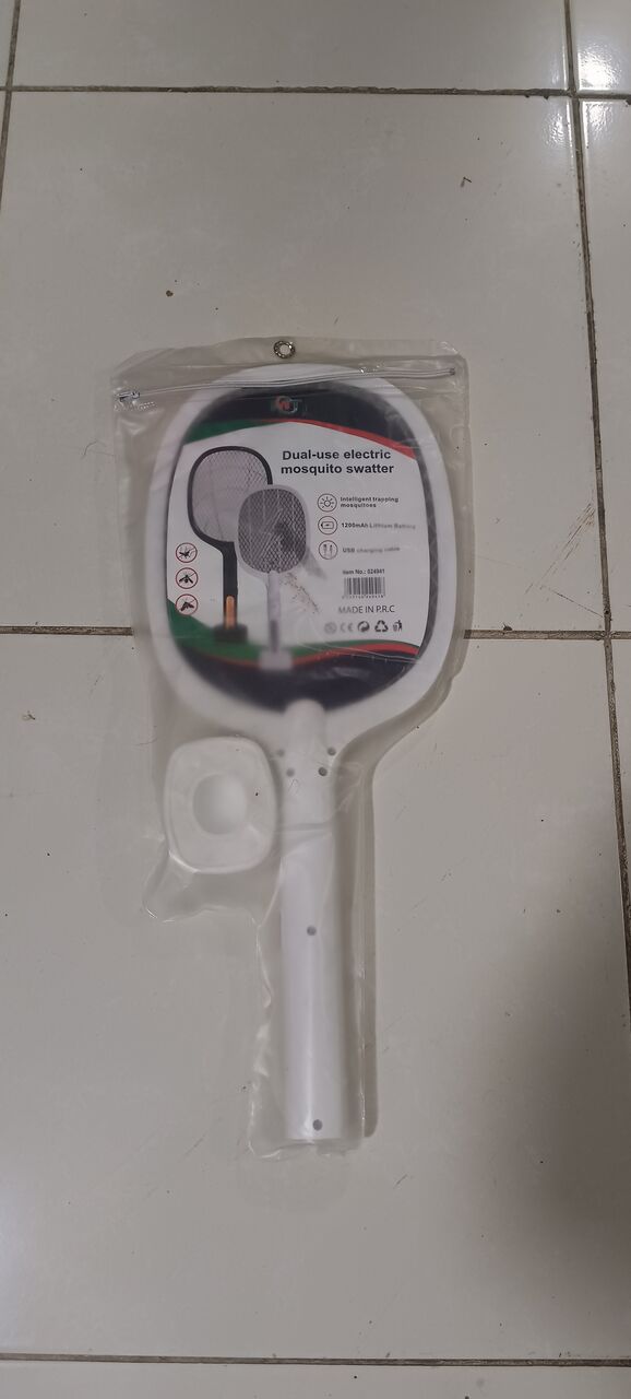 Yanbu, Electronics, SAR 25,  Dual-use Electric Mosquito Swatter Battery Chargeable