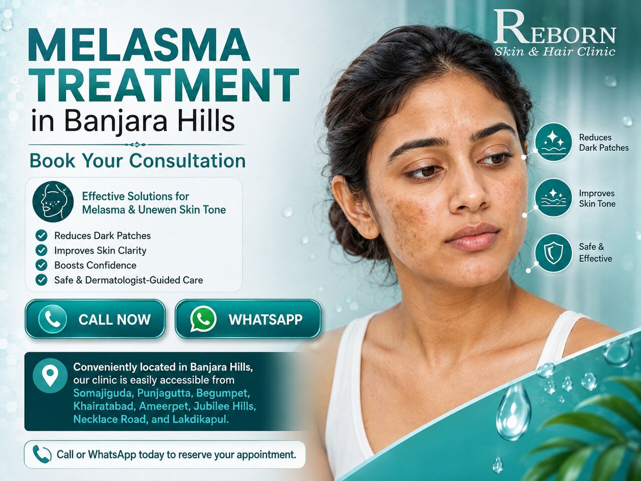 Hyderabad, Health & Beauty Items, INR 3999,  Melasma & Pigmentation Treatment In Banjara Hills