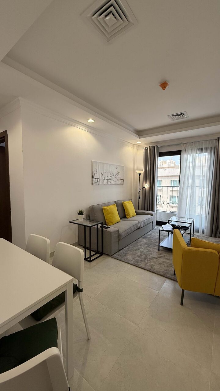 Salmiya, Apartments, Flats, Houses & Villas, KWD 500/month,  Furnished,  2 BR,  85 Sq. Meter,  Well Furnished 2 Bedroom Apartment In Salmiya, Kuwait