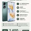 SAR 1400,  HONOR 90 5G (Emerald Green) &ndash; 12GB RAM / 512GB Storage