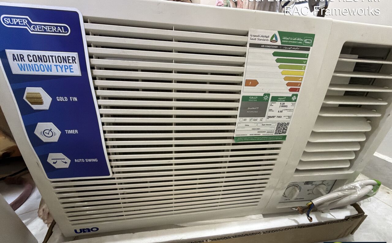 Riyadh, Air Conditioners, SAR 950,  Sale Window AC