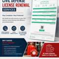 Civil Defense License Renewal, Green Shahada, Taqreer Fanni