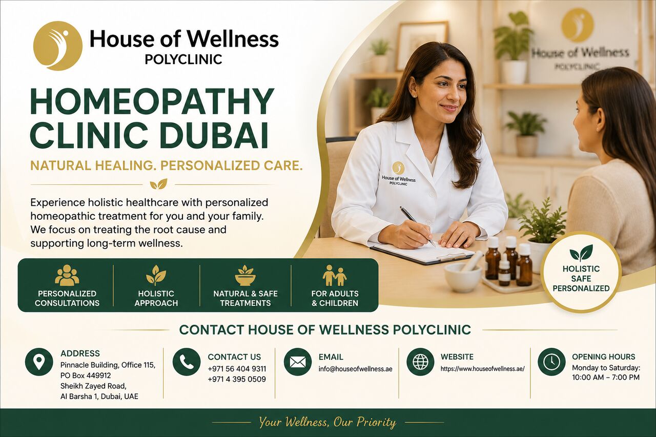 Al Barsha, Health, Homeopathy Clinic Dubai: Your Guide To Natural Healing