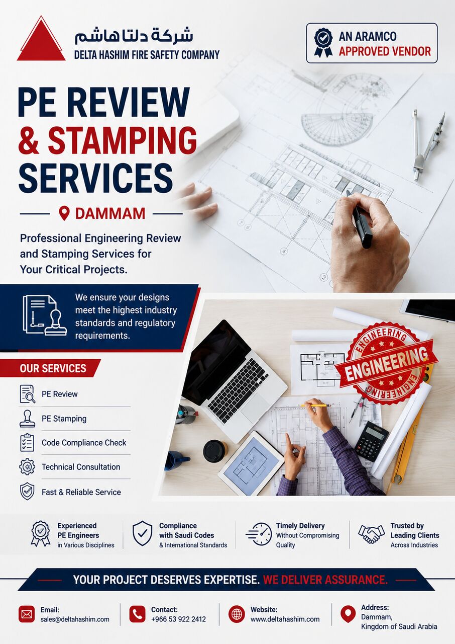 Dammam, Real Estate, PE Review & Stamping Services In Dammam