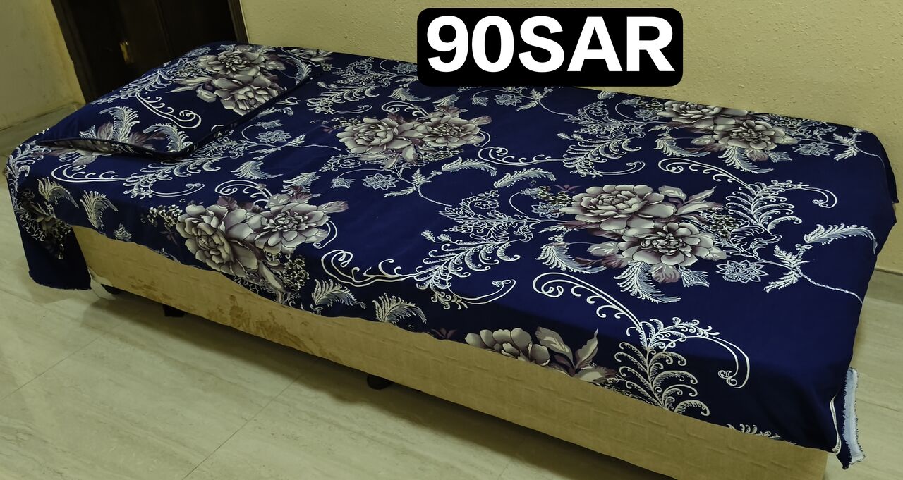 Jubail, Furniture, SAR 90,  Single Bed For Sale With Mattress