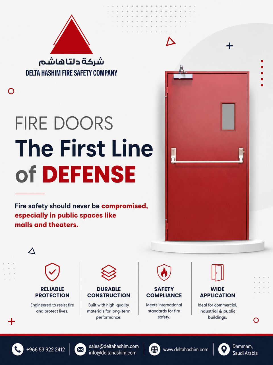 Dammam, Construction, Fire Door, Supply, Installation & Maintenance Services In Dammam