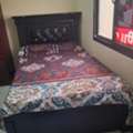 BHD 14,  Wooden Bed With Mattress For Sale