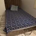 SAR 280, Two Single Beds (with One Mattress Only)