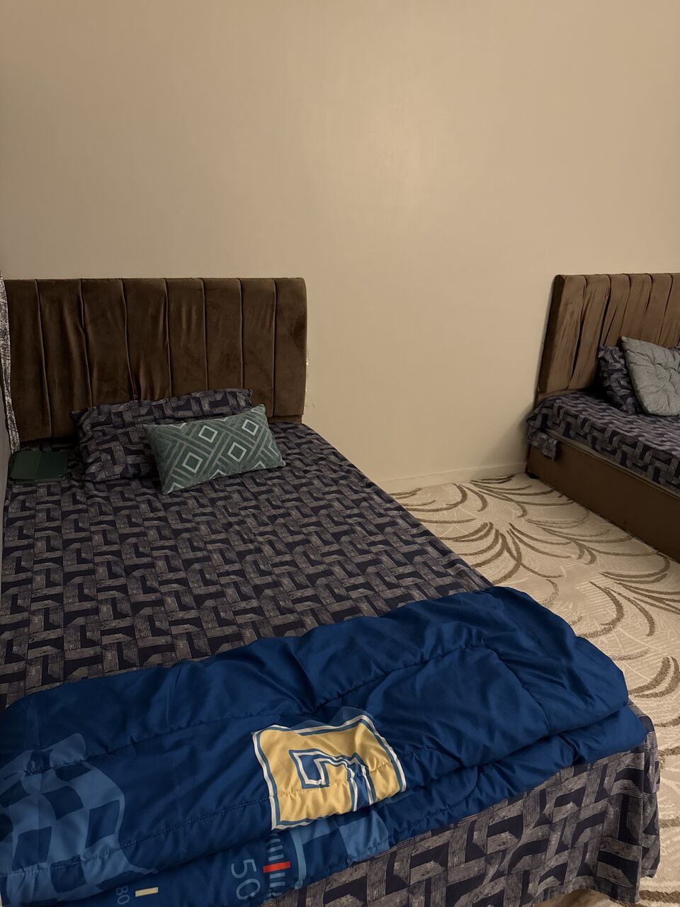 Al Rehab, Furniture, SAR 280,  Two Single Beds (with One Mattress Only)