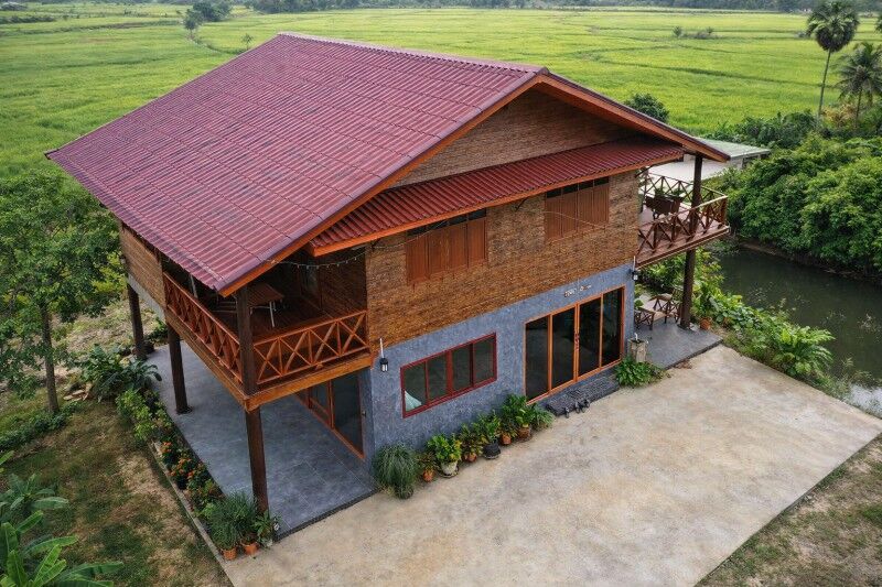 Bangkok, Villas, THB 15499,  405 Sq. Feet,  1 Rai Of Land For Rent In Sikhio, Baan Thai, Korat, In The Middle Of Field View, 300 Sq