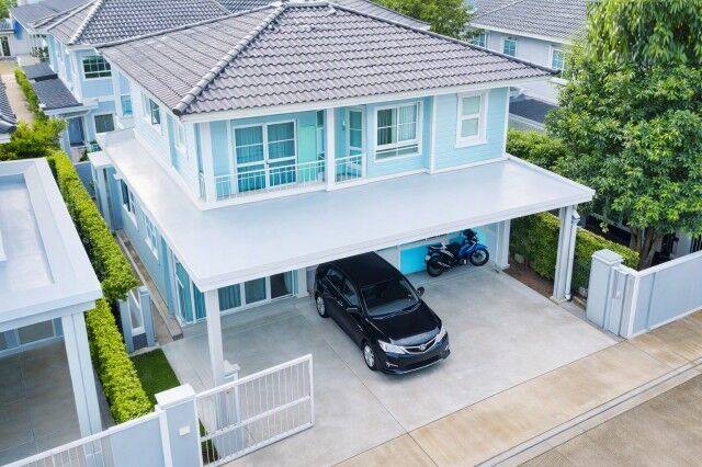 Bangkok, Villas, THB 24998,  50 Sq. Feet,  Detached House, Bang Sao Thong Hospital, 2.2 Km., Near ABAC Bangna, 800 M., 50 Sq M.