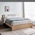 SAR 800,  King Bed With Mattress 180 X 200