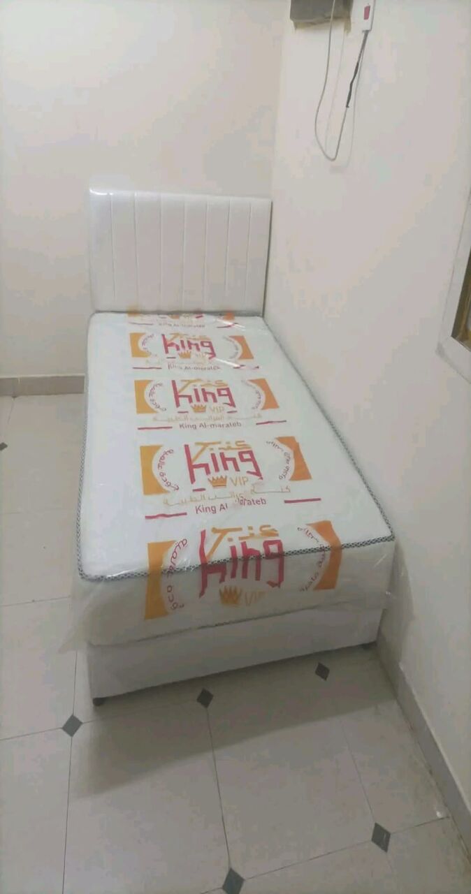 Al Batha, Furniture, SAR 250,  Single Size Bed Frame And Mattress