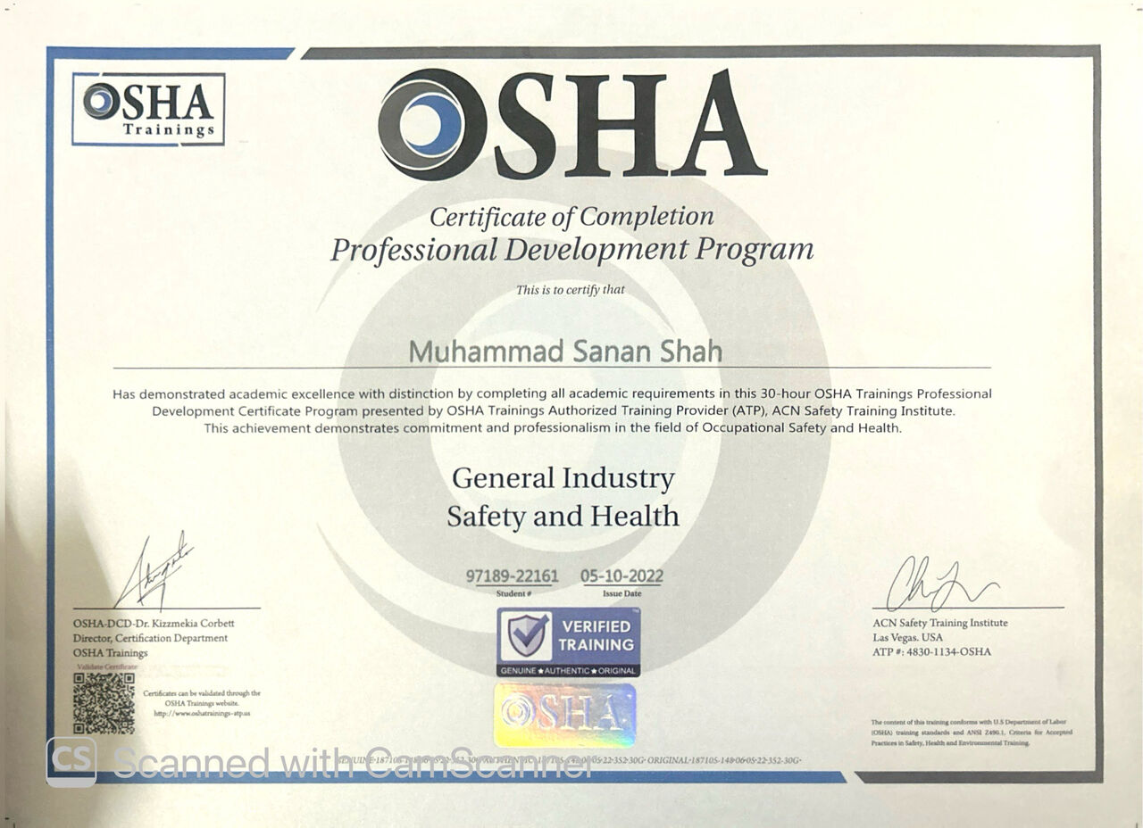 Riyadh, Job Seekers, Safety Officer