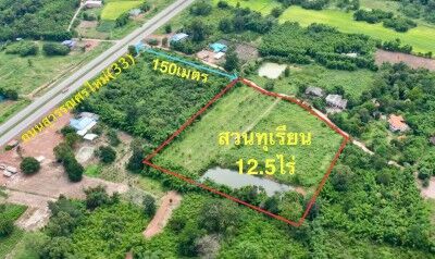 Bangkok, Real Estate For Sale, THB 11000000,  6 BR,  4805 Sq. Feet,  Durian Orchard For Sale, 12.5 Rai, Non Hom Subdistrict, Mueang District, Prachinburi