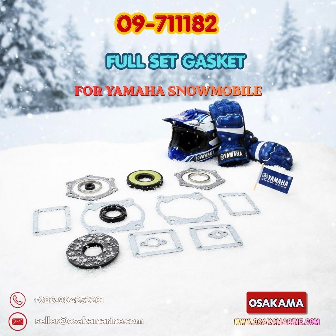 Stockholm, Auto Parts, SEK 99999,  Full Set Gasket 09-711182 For YAMAHA Snowmobile