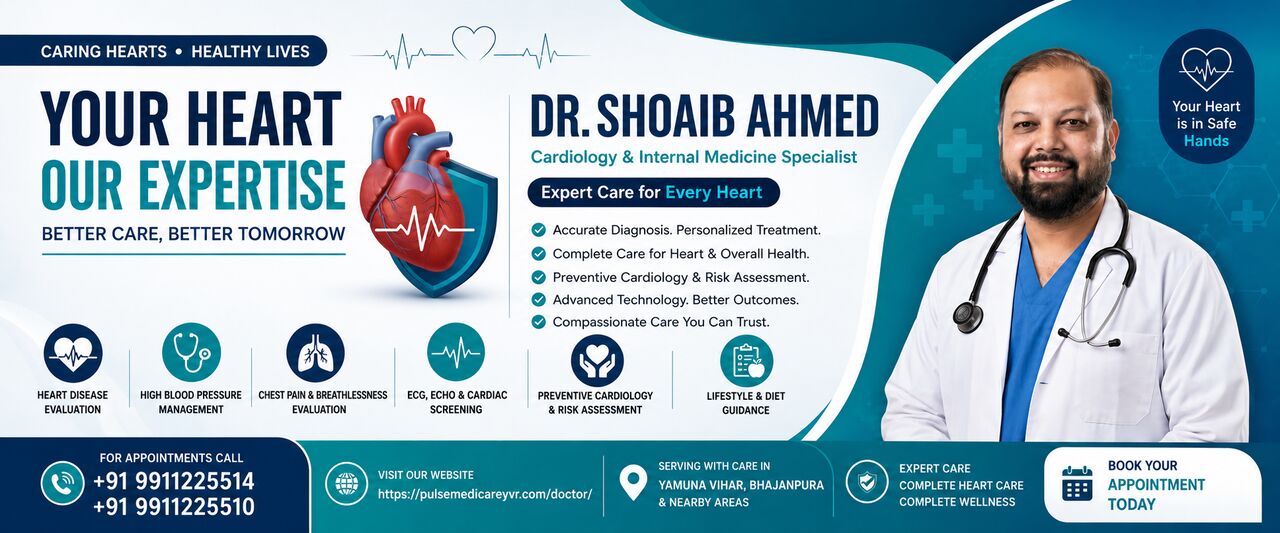 New Delhi, Health, Expert Heart Care & Blood Pressure Management In Yamuna Vihar