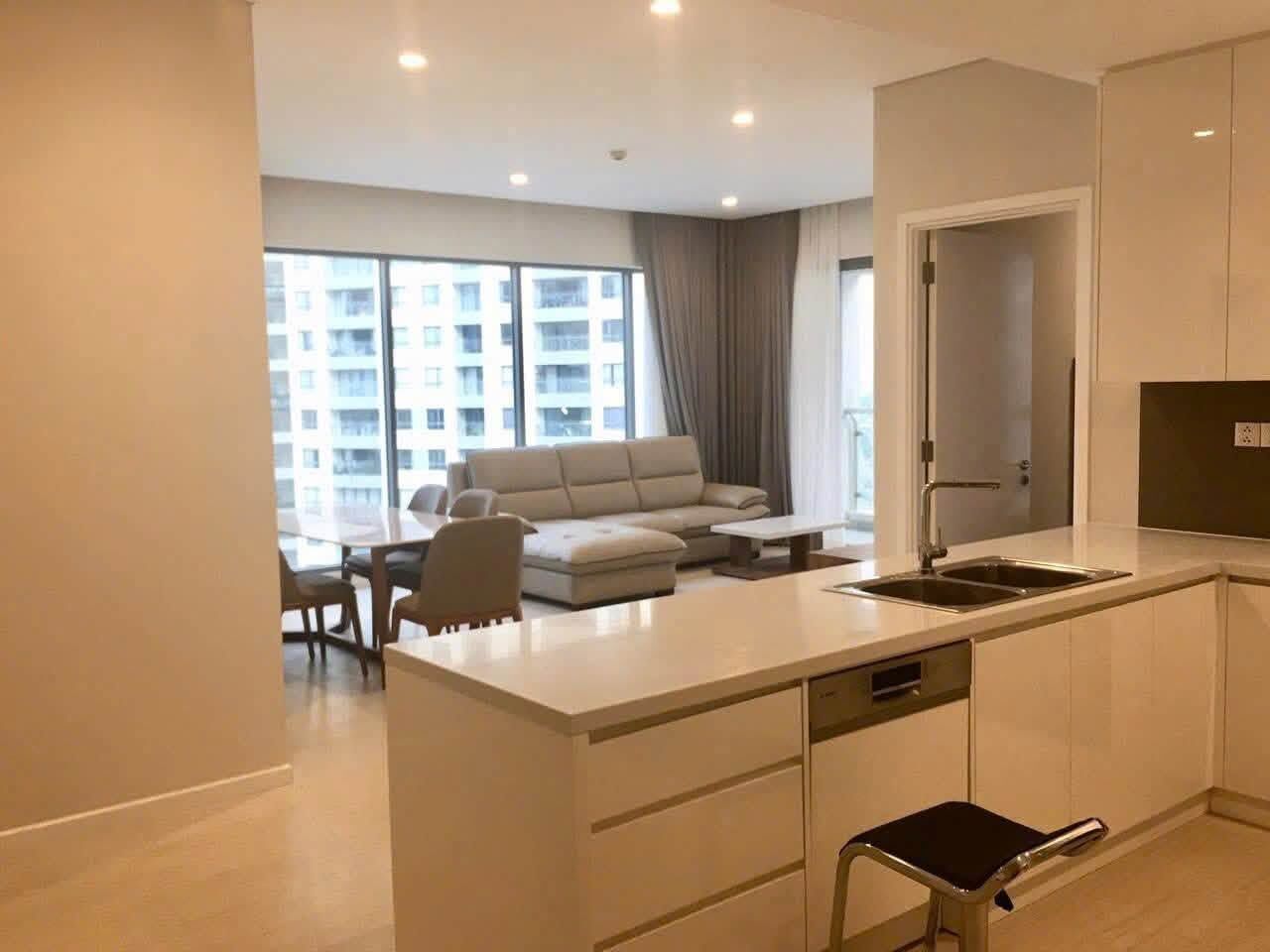 Ho Chi Minh City, Apartments, Flats, Houses & Villas, VND 40000000/month,  Furnished,  3 BR,  120 Sq. Meter,  Spacious 3 Bedrooms Apartment For Rent In District 2
