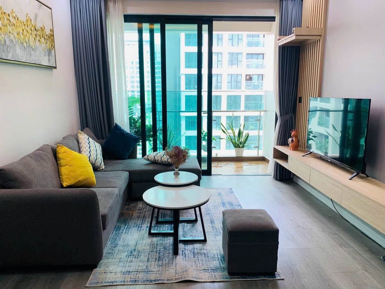 Ho Chi Minh City, Apartments, Flats, Houses & Villas, VND 25000000/month,  Furnished,  2 BR,  90 Sq. Meter,  Modern 2 Bedrooms Apartment For Rent In District 2