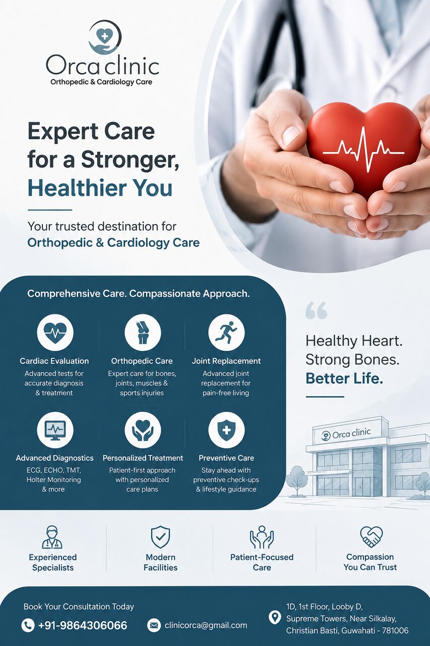 Mumbai, Health, Heart Specialist In Guwahati | Expert Cardiac Care | Orca Clinic