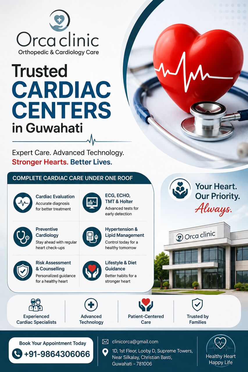 Mumbai, Health, Trusted Cardiac Centers In Guwahati | Orca Clinic Heart Care