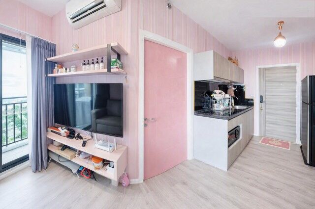 Bangkok, Villas, THB 9698,  24 Sq. Meter,  BTS Samrong 1.6 Km. Condo Kensington Sukhumvit Theparak 1 Bedroom MRT Yellow Line Thipwan