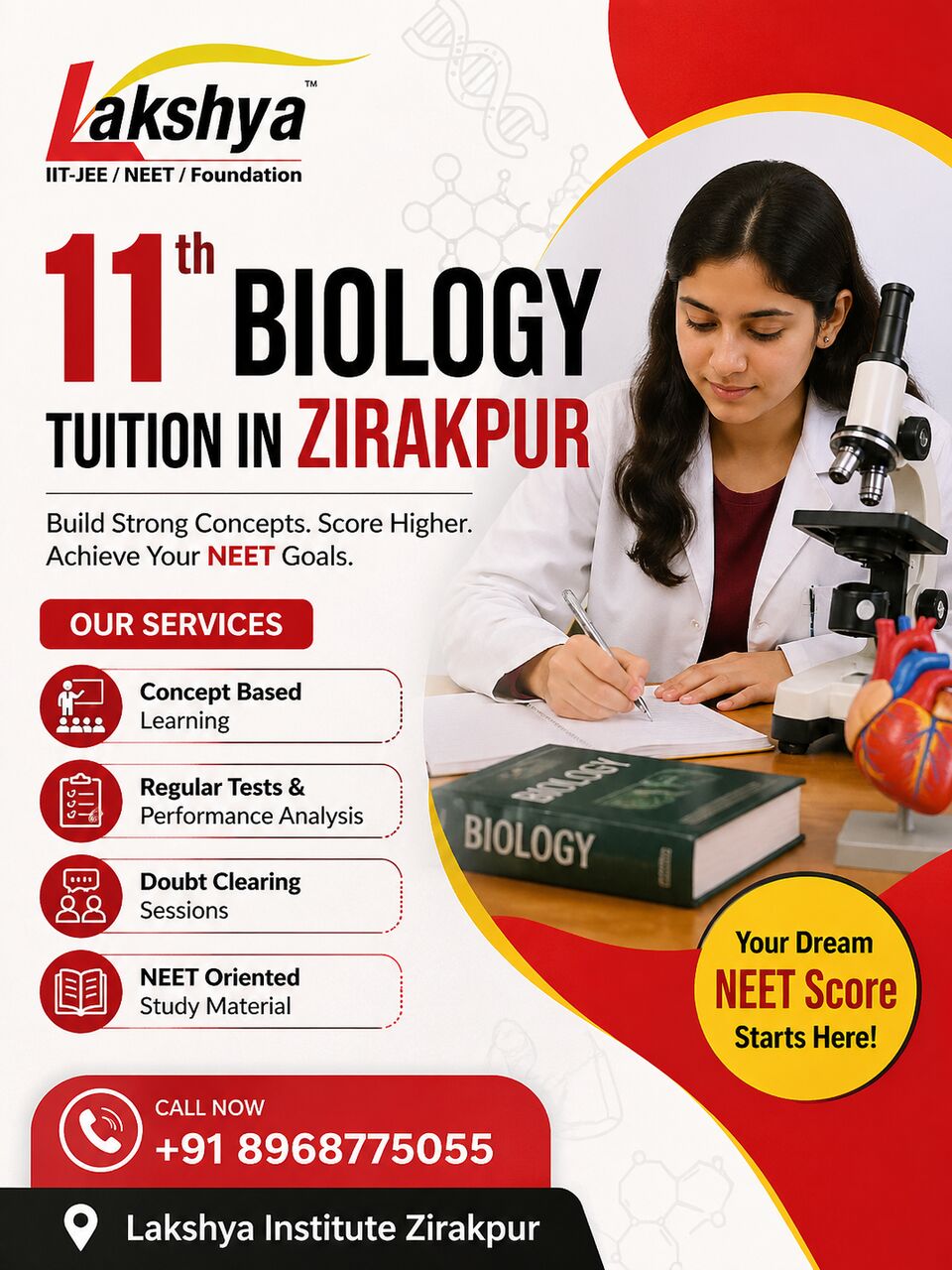 Chandigarh, Education, Best Biology Tuition Classes For Class 11 In Zirakpur