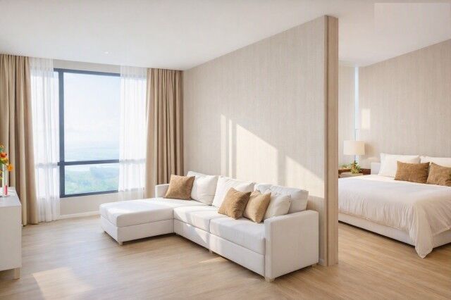 Bangkok, Villas, THB 24999,  57 Sq. Meter,  Luxury Condo, Knightsbridge The Ocean Sriracha, 2 Bedrooms, 57 Sq M., 2 Bathrooms,