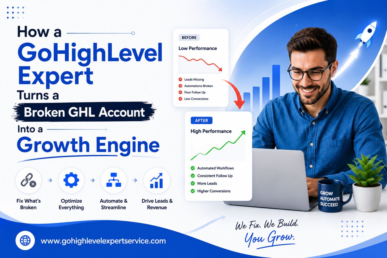 New York, Web Design & Development, How A GoHighLevel Expert Turns A Broken GHL Account Into A Growth Engine