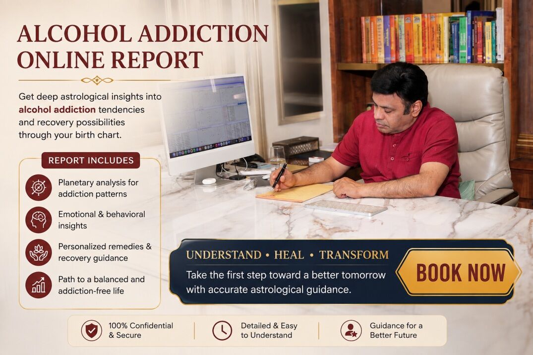 Noida, Legal, Book Your Alcohol Addiction Astrology Report Today