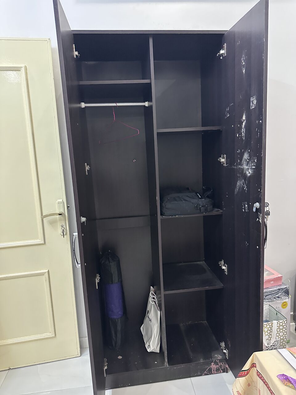 Jizan, Furniture, SAR 600,  Urgent Sale- Bed, Wardrobe Available