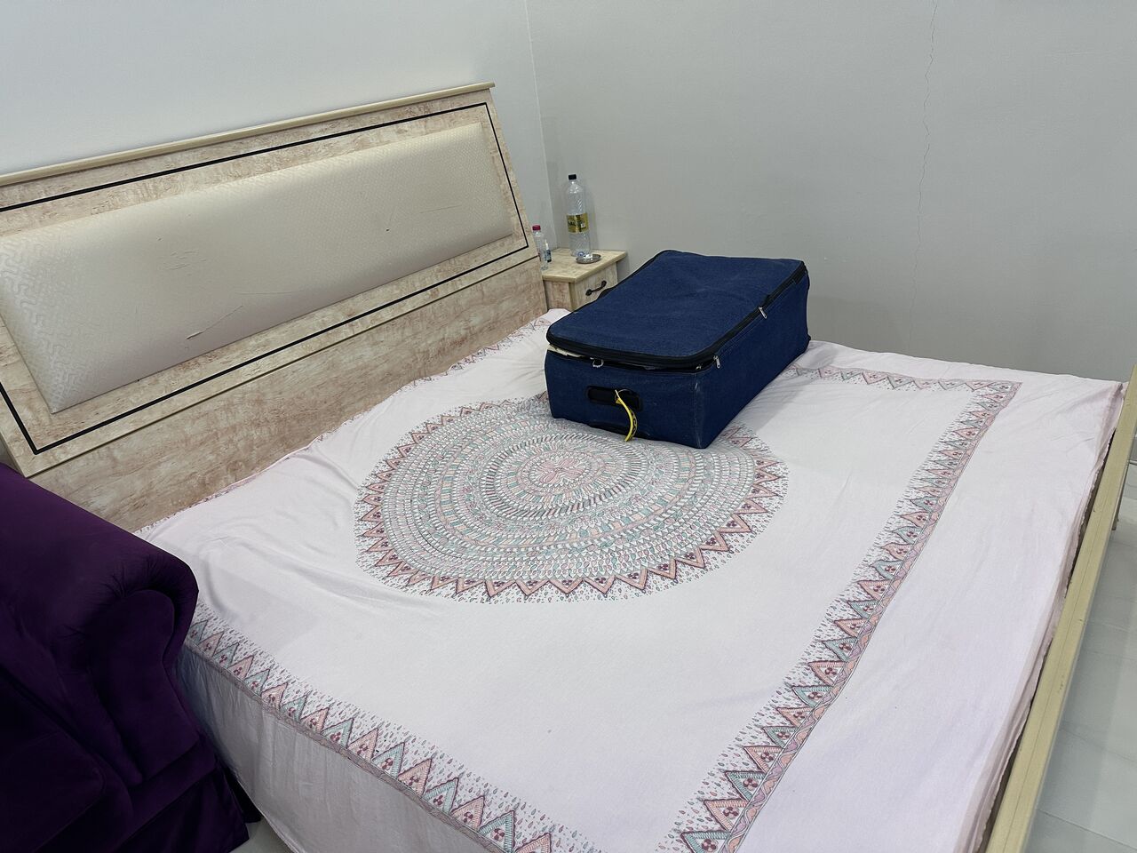 Jizan, Furniture, SAR 600,  Urgent Sale- Bed, Wardrobe Available