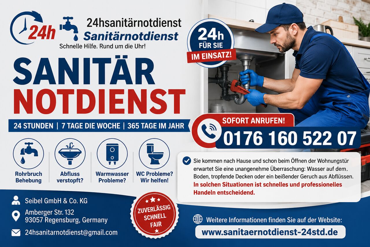 Berlin, Household, Notfall Im Bad? Installateur Notdienst Mit Kurzer Anfahrtszeit