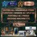 🌎🌍We Buy Used Household Items Ac Fridge Washing Machine Cooking Range Etc