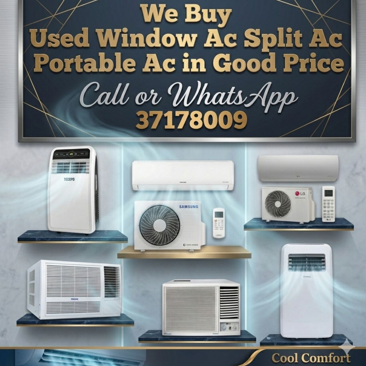 Manama, Items Wanted, 🌍🌐We Buy Used Window Ac Splitunit Portable Ac Etc