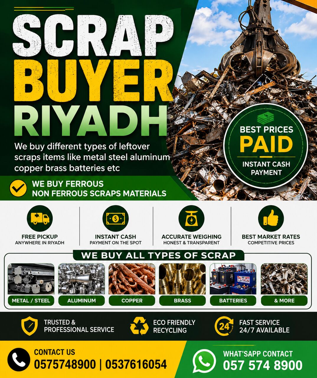 Riyadh, Items Wanted, We Buying Purchased All Types Of Leftover Scraps Materials 0575748900