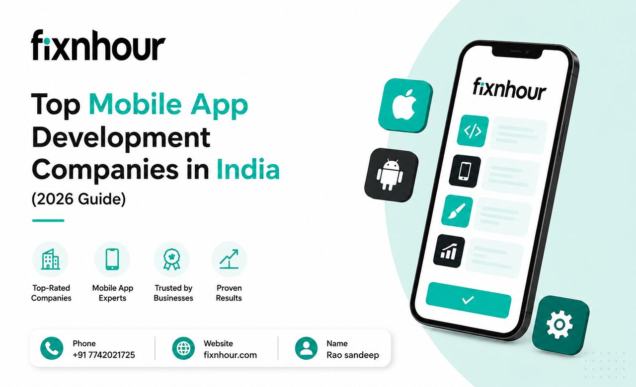 Mumbai, Web Design & Development, Top Mobile App Development Companies In India (2026 Guide)