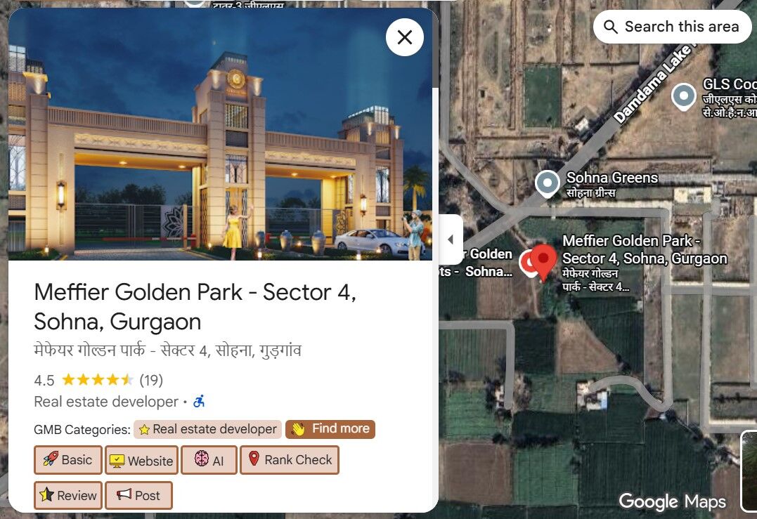 Gurgaon, Residential Plots, INR 21000000,  1134 Sq. Feet,  Residential Plots In Gurgaon